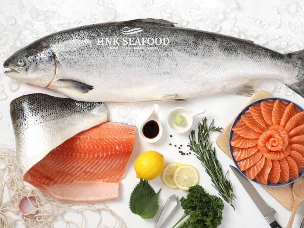 Fresh Airflown Norway Atlantic Salmon